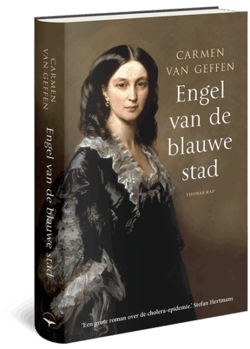 Engel van de blauwe stad